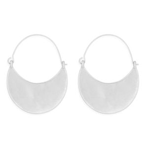 Silver earrings
